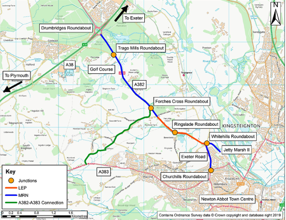 Major road network | Peninsula Transport